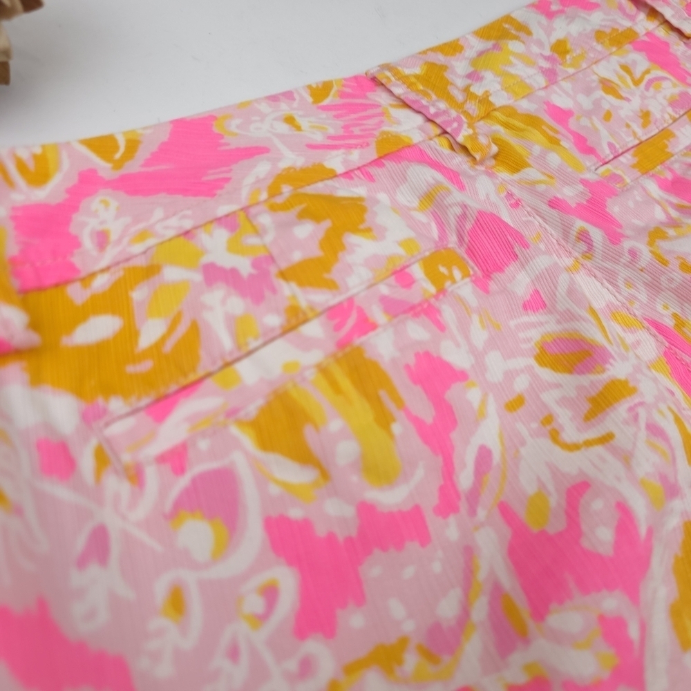 Lilly Pullitzer Kir Royal Pink The Callahan Shorts Sz 6 - Picture 8 of 10